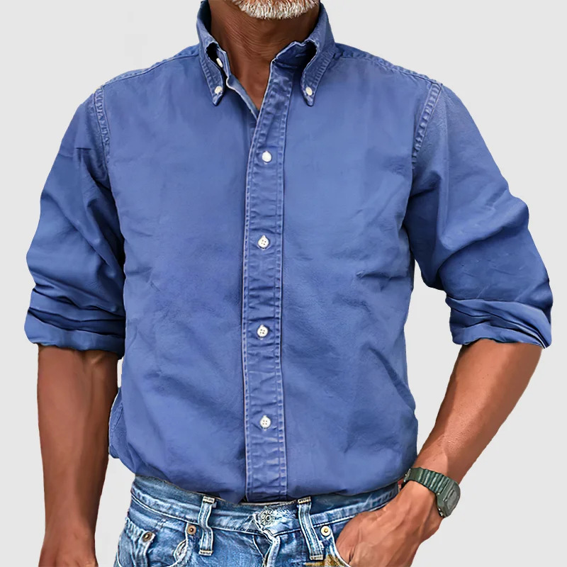 Nelson | Essential Long-Sleeve Shirt