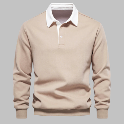 ELLISON POLO SWEATER