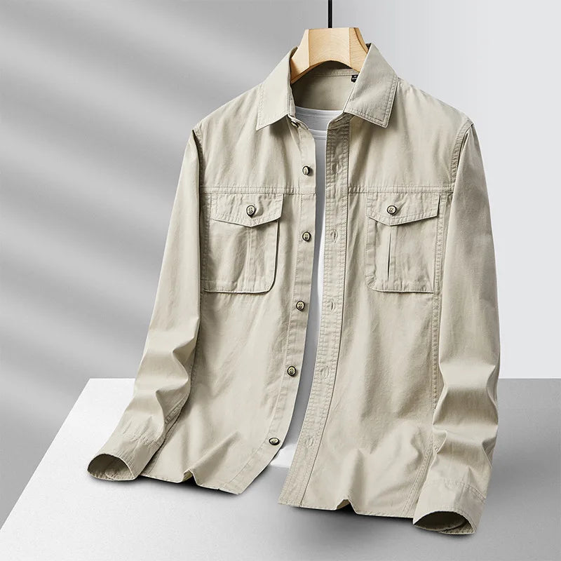 CORBIN CANVAS OVERSHIRT