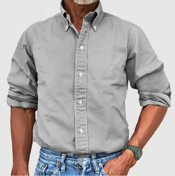 Nelson | Essential Long-Sleeve Shirt