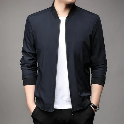 HUDSON STAND-COLLAR BLAZER