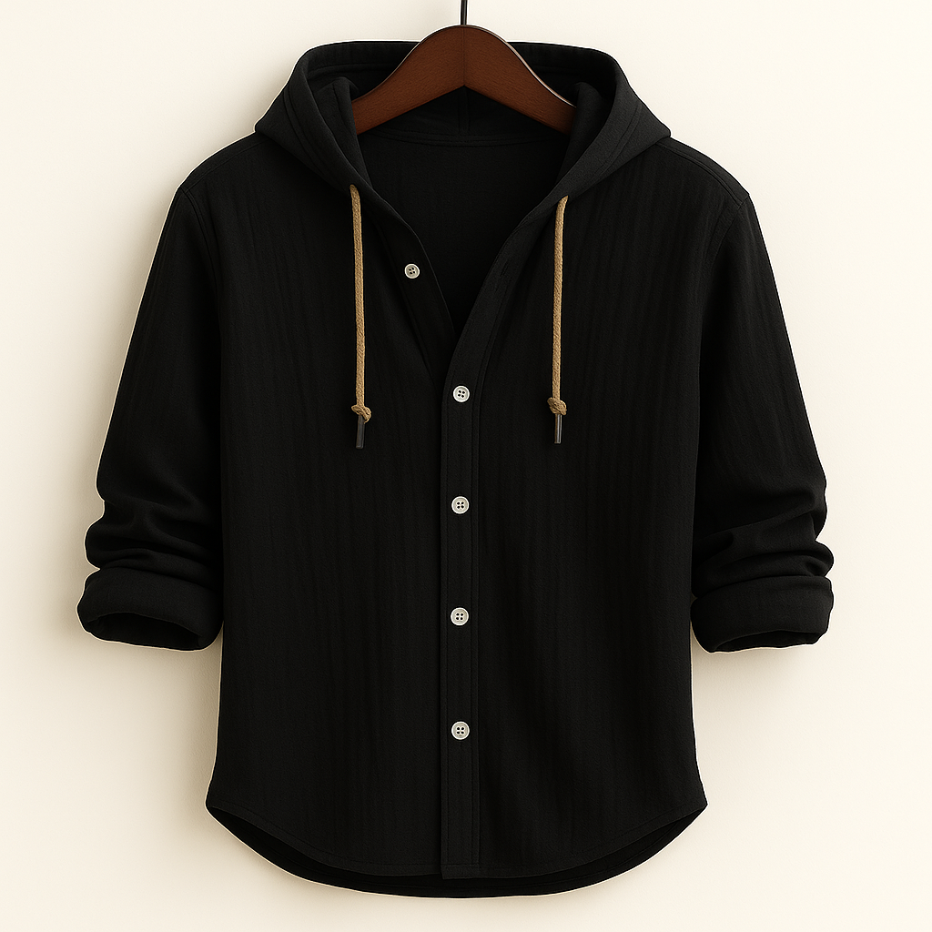 LANGFORD HOODED SHIRT JACKET