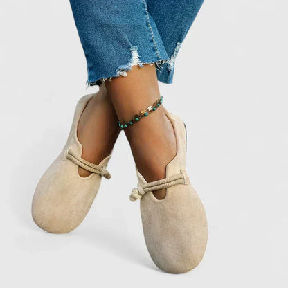 Lynda | Orthopedic Rope-Detail Loafers