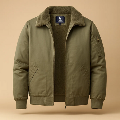 GRAHAM FLEECE BOMBER JACKET